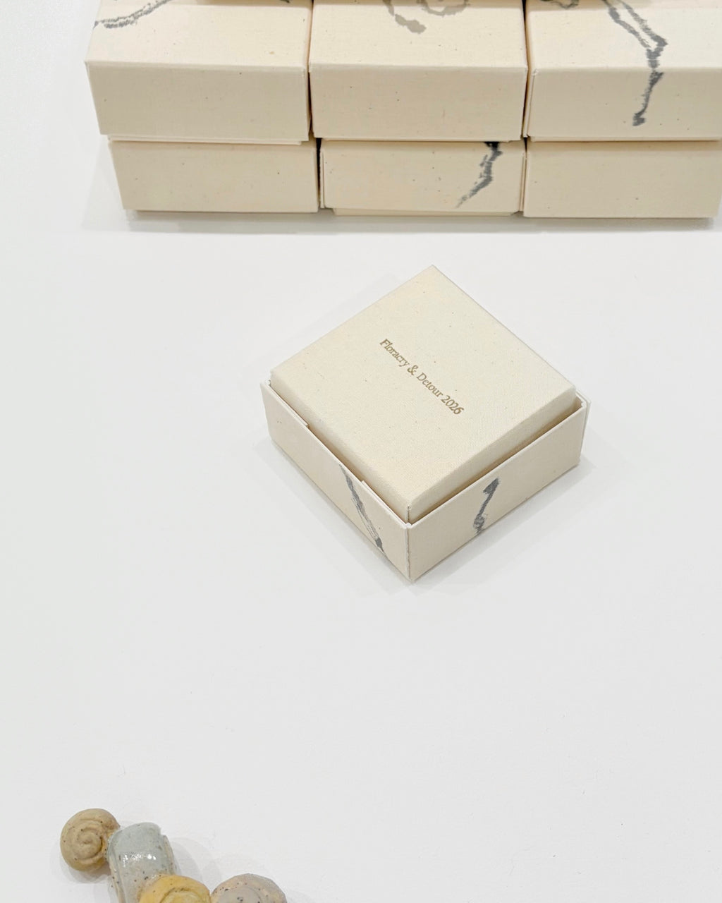 ceramic charm — fragments from landscape