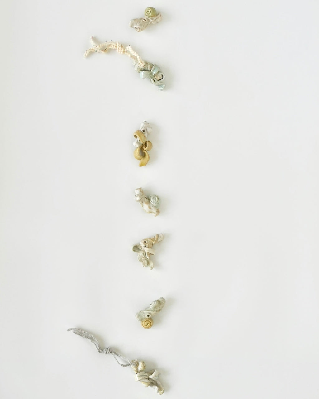 ceramic charm — fragments from landscape