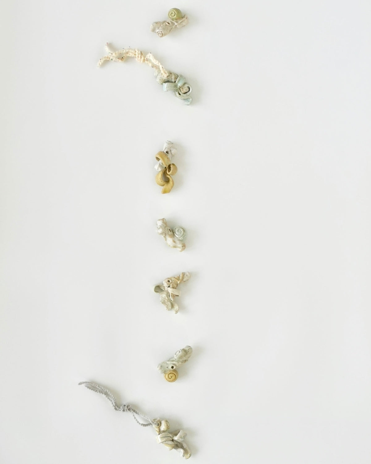 ceramic charm — fragments from landscape